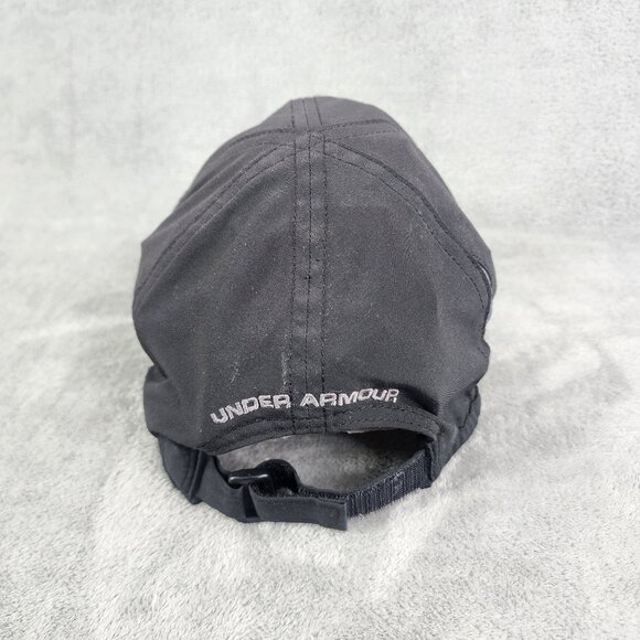 Mens Black Under Armour OSFA Performance Cap One Size Fits All Adjustable - Picture 5 of 8